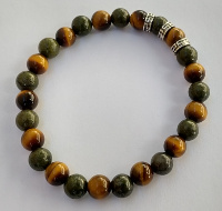 Oeil de Tigre et Serpentine Oeil de Tigre et Serpentine