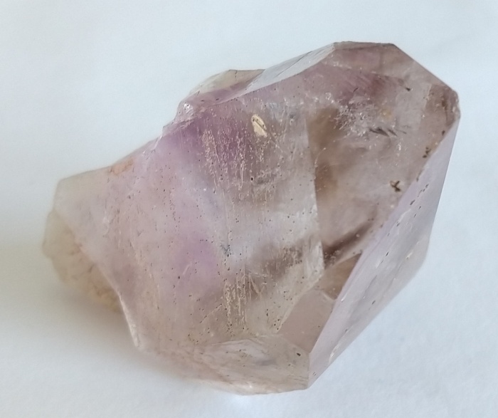 Quartz Rose Avec Cristal de Roche